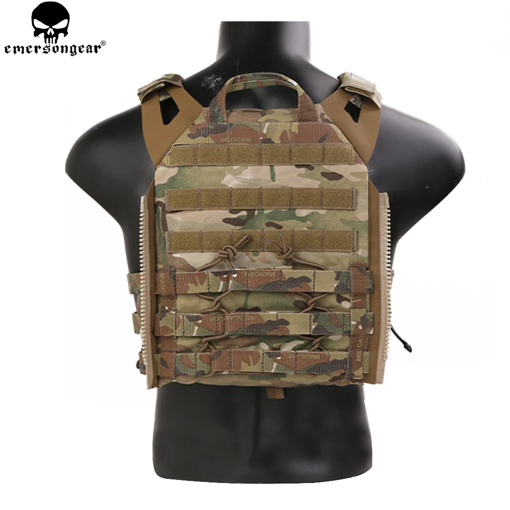 Emersongear, portador de placa de salto de liberación rápida 2,0, chaleco táctico JPC, chaleco Molle de caza civil para Airsoft EMB7403 - imagen 2