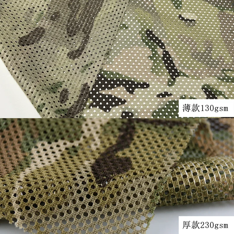 Tela de malla de camuflaje para nieve, tela transpirable, mochila táctica, máscara, accesorios de ropa de caza - imagen 3