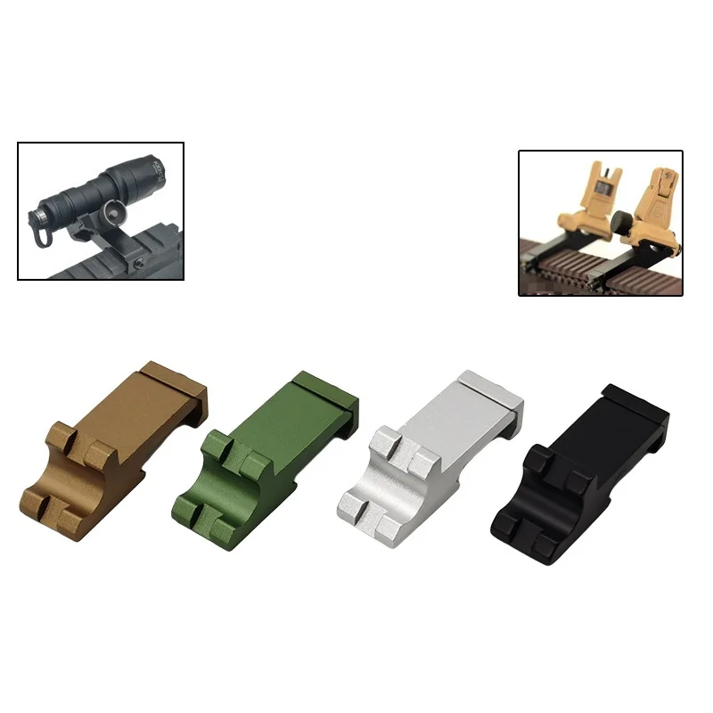 Soporte para linterna de caza |   Soporte de riel lateral para mini luz de separación rápida |   Para accesorios de modificación de pistola - imagen 2