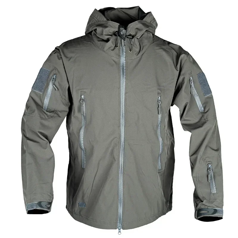 Chaqueta al aire libre para hombre, chaquetas tácticas del ejército, entrenamiento de escalada ligero de verano, cortavientos a prueba de viento, ropa de trabajo, chaqueta, abrigo Anti UV - imagen 4