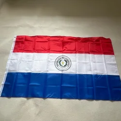 Bandera de Paraguay táctica ripstop para exterior resistente al sol y viento