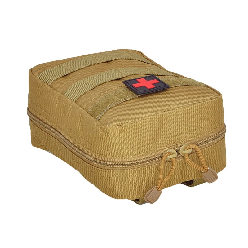 Bolsa de primeros auxilios vacía pequeña táctica Molle EMT, bolsa médica compacta IFAK Rip Away, Kit de primeros auxilios Untility - imagen 4