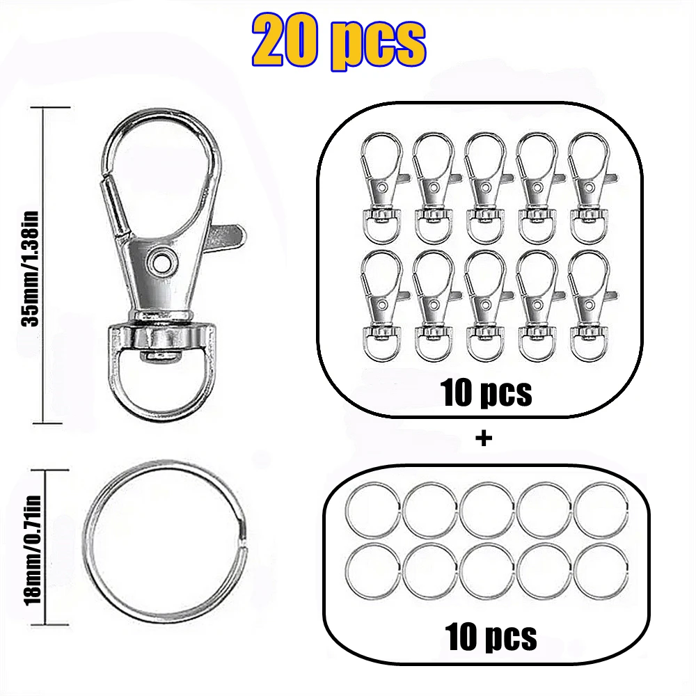Clasps Key Ring 18mm