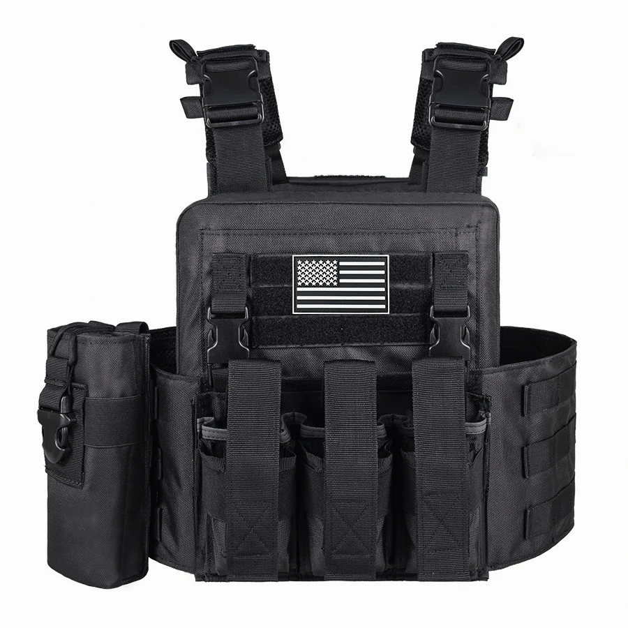 Detalle de correas MOLLE para personalizar