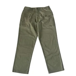 Pantalón militar P44 Segunda Guerra Mundial vintage holgado