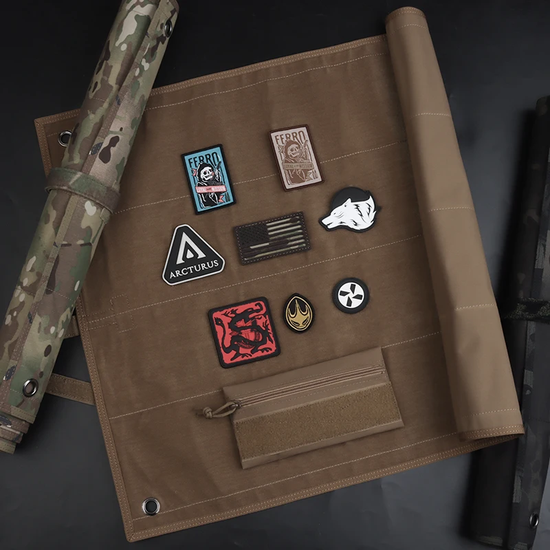 Organizador de folletos de parche de exhibición de tablero de almacenamiento de Panel de parche de exhibición de brazalete de sujeción mágica - imagen 2