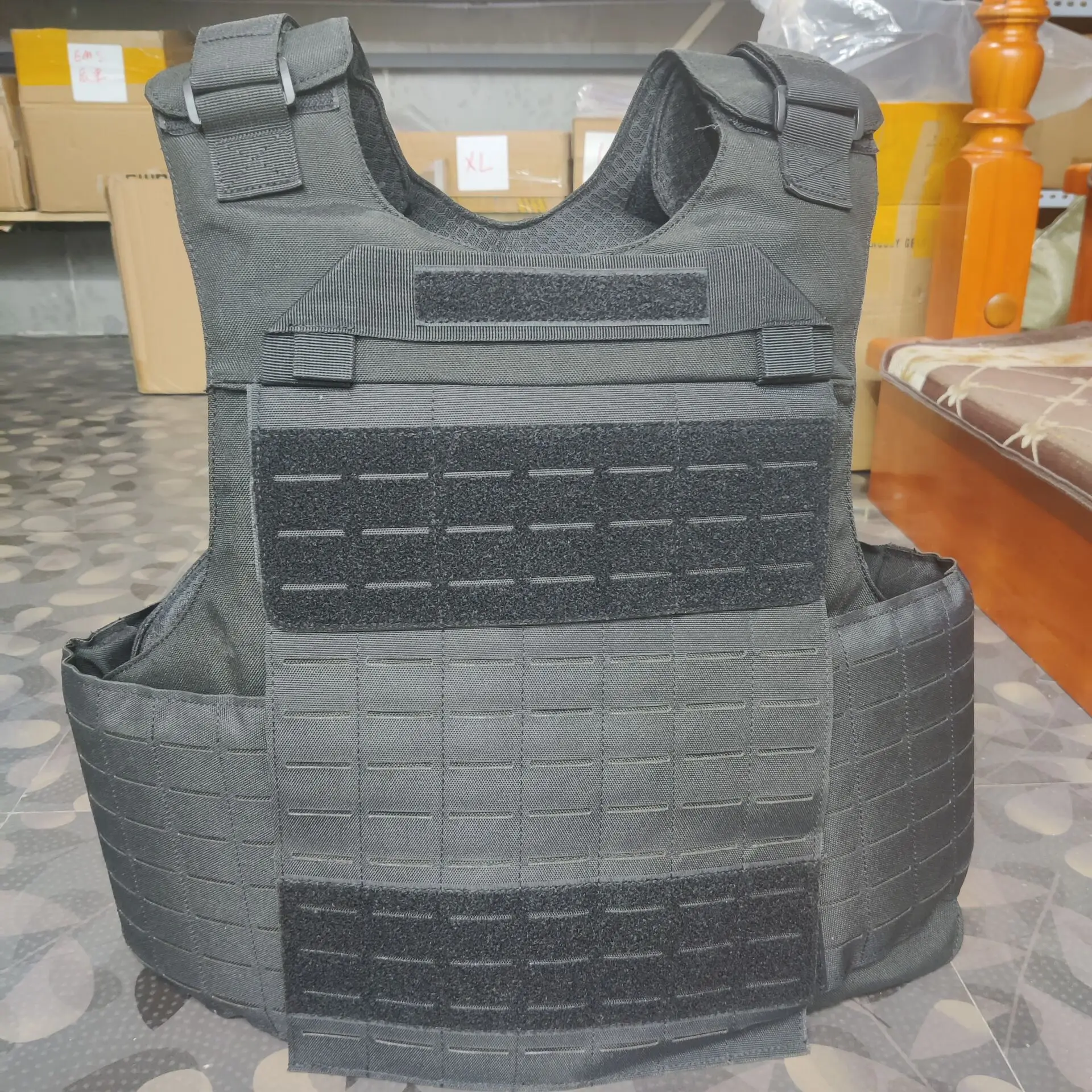 Chaleco táctico de liberación rápida con láser, traje de entrenamiento protector con forro resistente a puñaladas - imagen 4