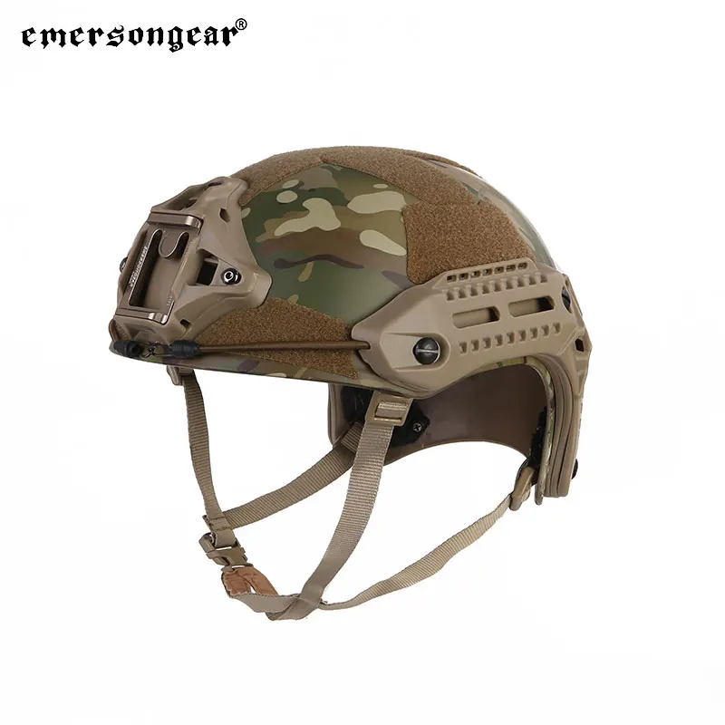 Emersongear MK estilo casco de combate Airsoft cabeza protectora equipo m-lok Rail Paintball caza ciclismo sombreros EM9201 - imagen 5