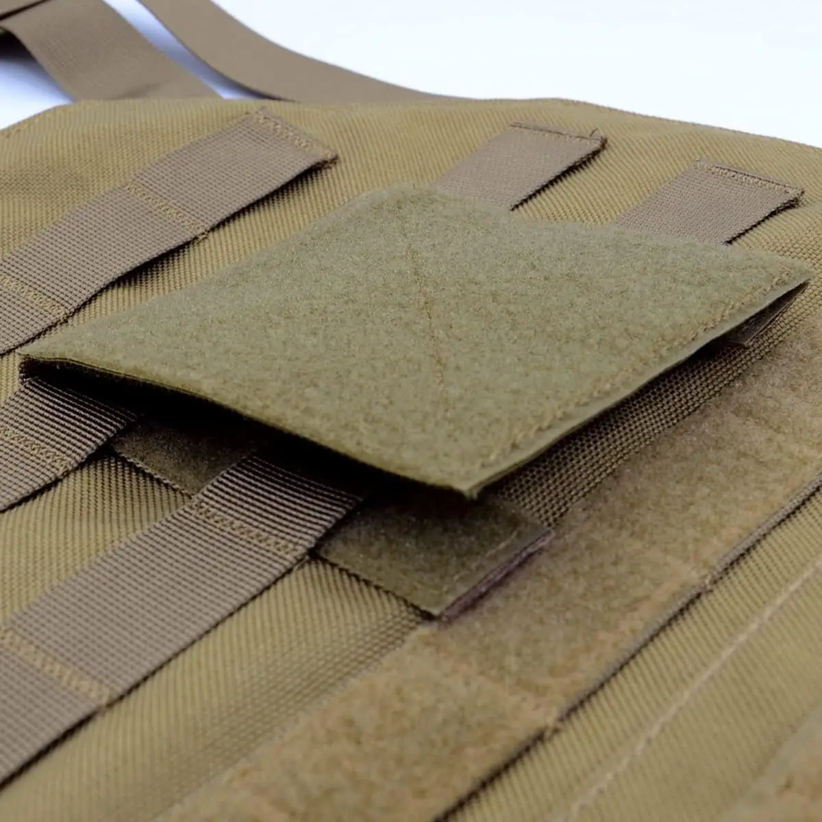 Panel MOLLE y Velcro modular de identificación táctica para chaleco - imagen 5
