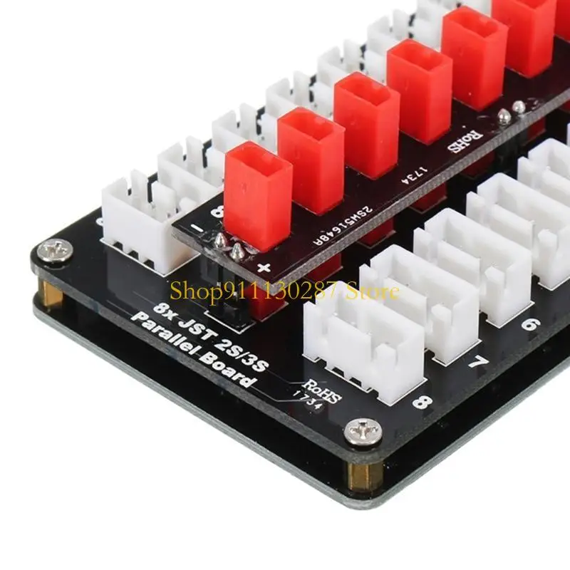 Placa carga paralela avanzada con enchufe J1HC XT60 para cargador equilibrio B6