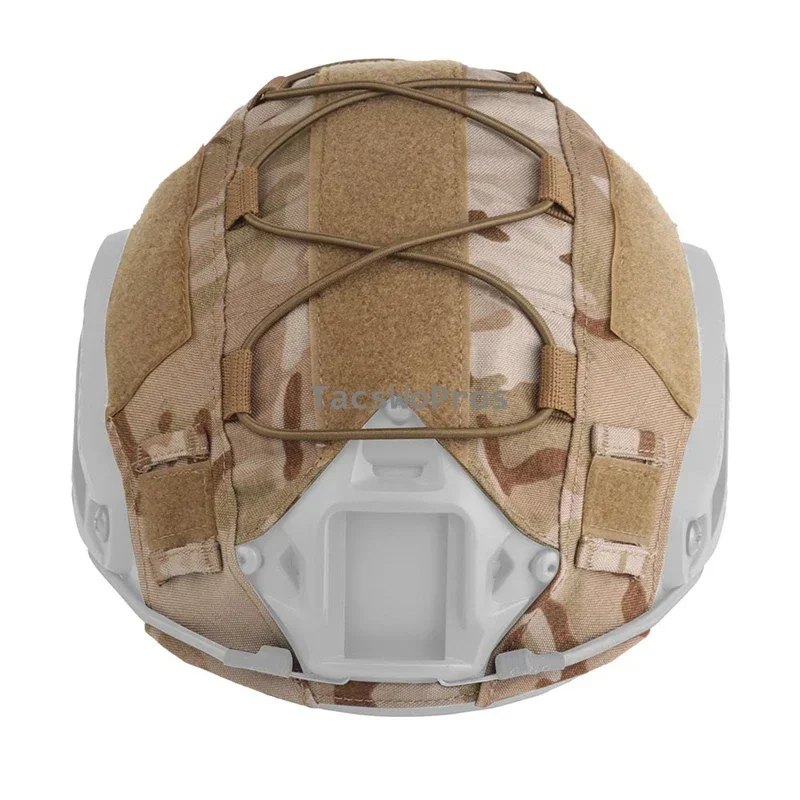 Casco táctico rápido, cubierta de camuflaje, tela para casco de Paintball Airsoft, accesorios para casco de caza y tiro CS al aire libre - imagen 2