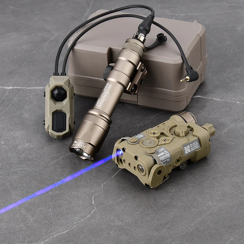 Juego de Linternas WADSN NGAL-L3 con Todas las Funciones M300 M600, Mira IR NGAL, Indicador Láser de Punto Rojo y Verde + Interruptor de Control Dual AXON - imagen 4