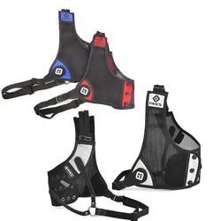 Protector de pecho ajustable derecho izquierdo para tiro con arco, tela de arco recurvo tradicional duradera para tiro, accesorios de caza, 1 ud.