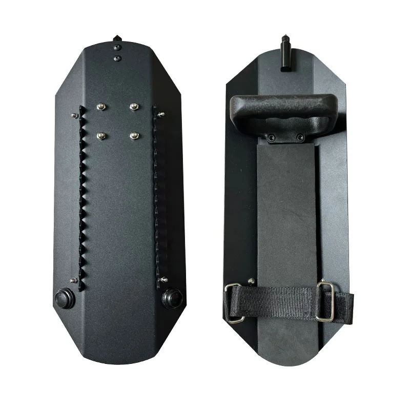 Escudo de autodefensa, equipo de protección de seguridad antidisturbios, suministros de seguridad, ventana rota, aleación de aluminio - imagen 3