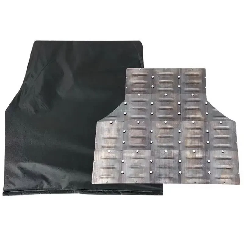 Chaleco antipuñaladas duro de acero al manganeso alto, seguridad corporal para exteriores, chaleco antipinchazos a prueba de cortes, armadura, ropa protectora de defensa táctica - imagen 5