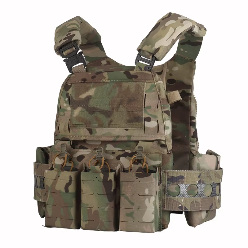 Ferro V5 FCPC portador de placas MOLLE triple cargador trasero
