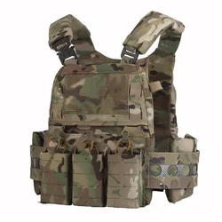 Ferro V5 FCPC portador de placas MOLLE triple cargador trasero