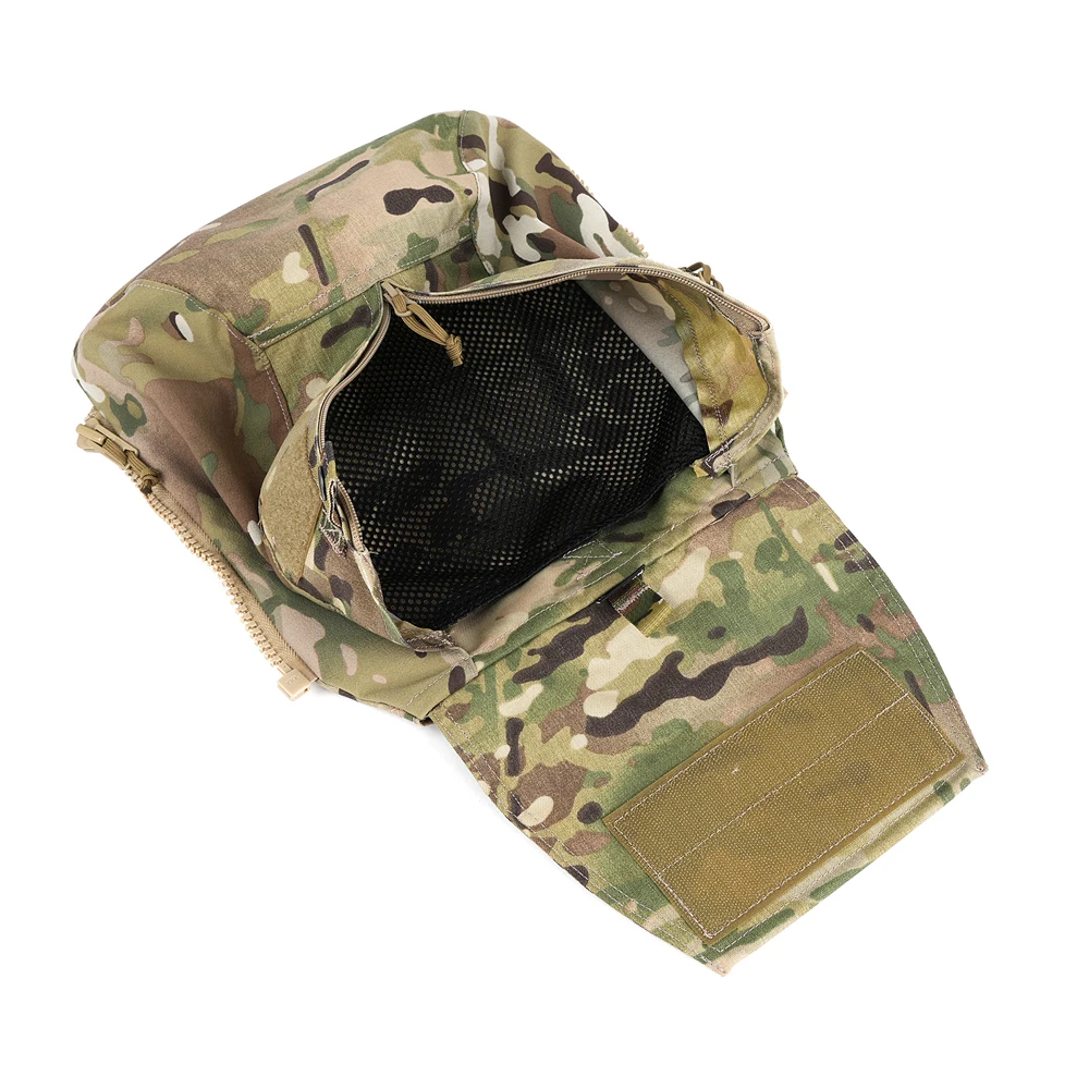 Mochila pequeña multiusos con placa trasera y cremallera 1,0 para JPC AVS SPC - imagen 5