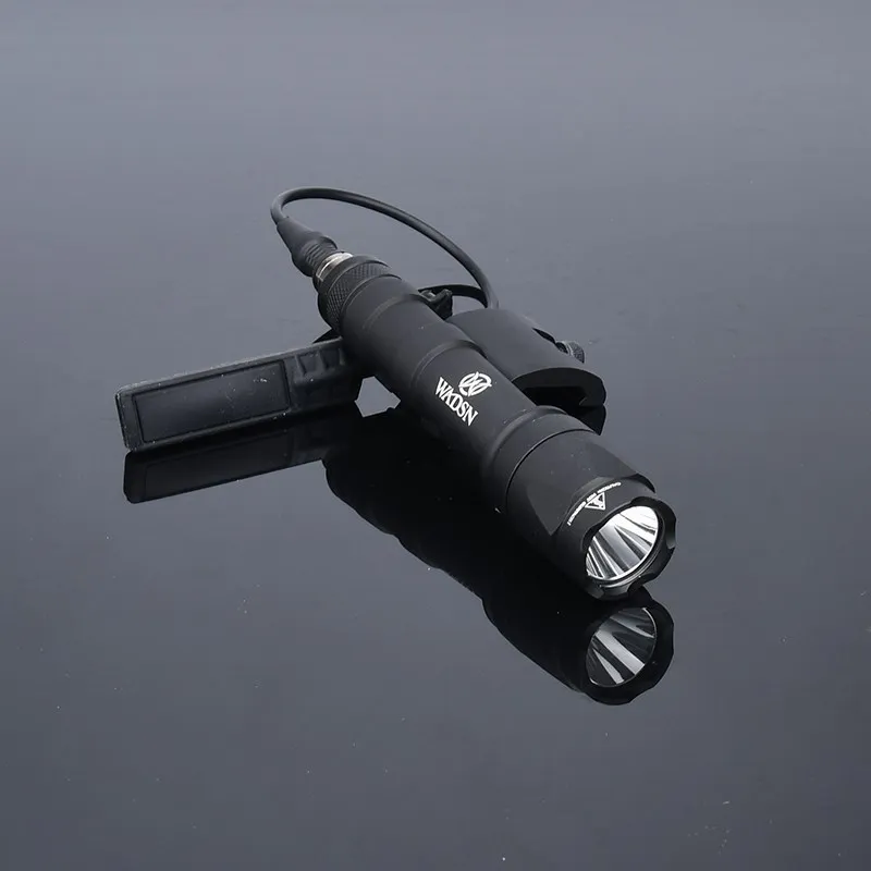 WADSN Tactics M300A M600C linterna con montaje compensado de Metal Surefir SF M300 M600 arma de caza luz Scout Base de lámpara promoción - imagen 3