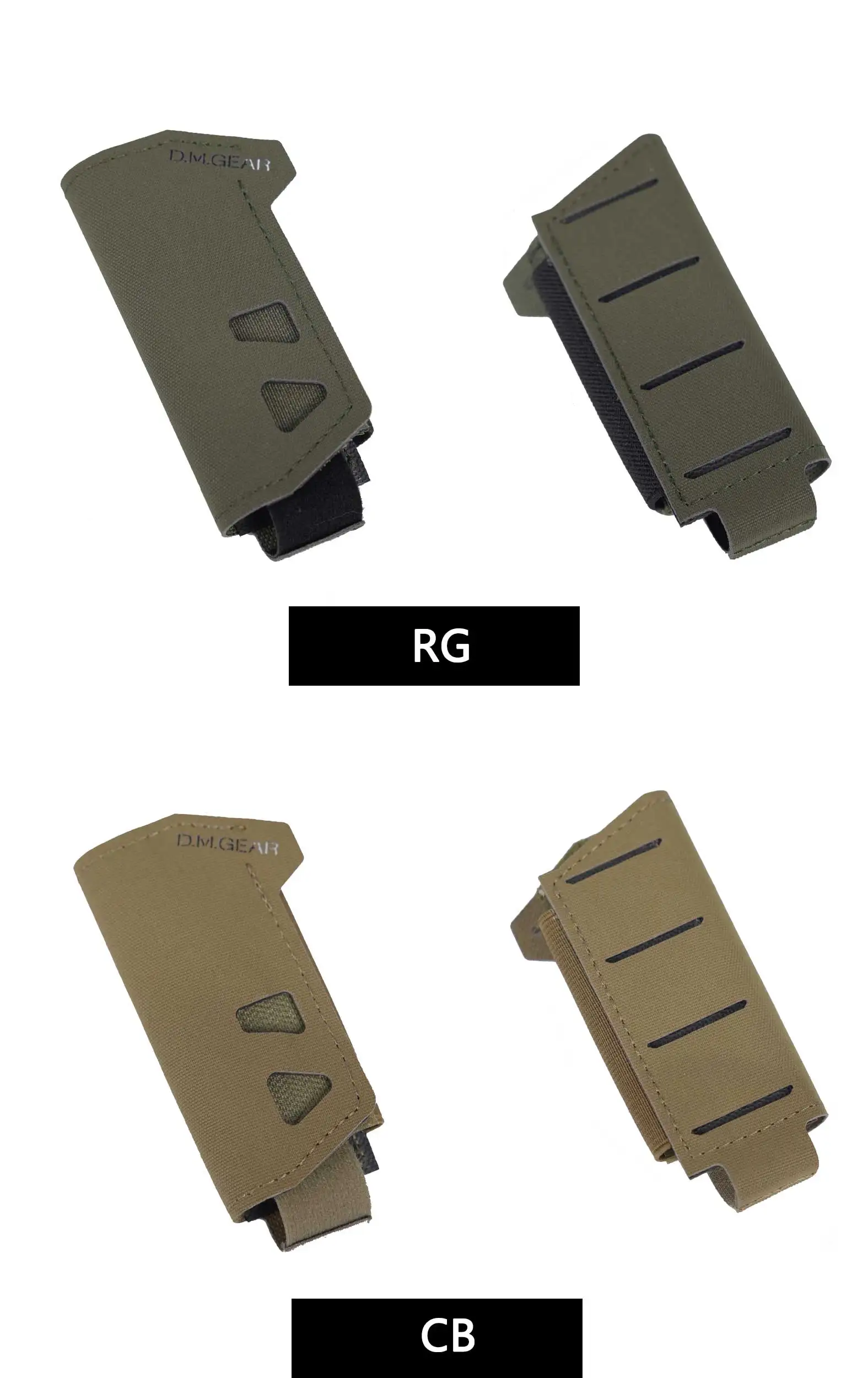 Dmgear-Chaleco táctico, accesorios de caza, bolsa para revistas de 9mm, bolsa táctica, portador Molle de liberación rápida para acampar al aire libre - imagen 4