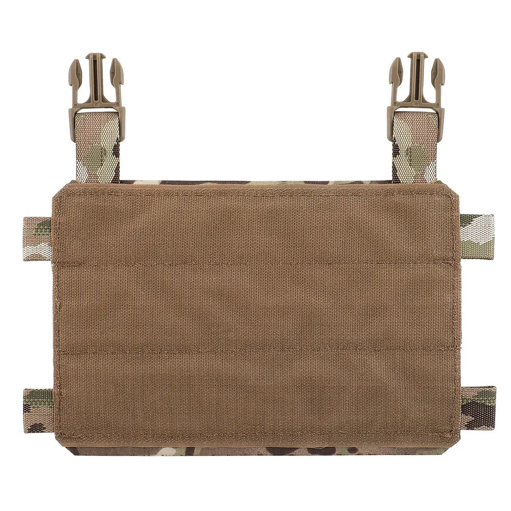 Placa estilo HS Thorax MOLLE, aparejo de pecho, chaleco táctico, portador de placa, Panel de solapa frontal LV119, expansión de misisión, caza, Airsoft - imagen 4