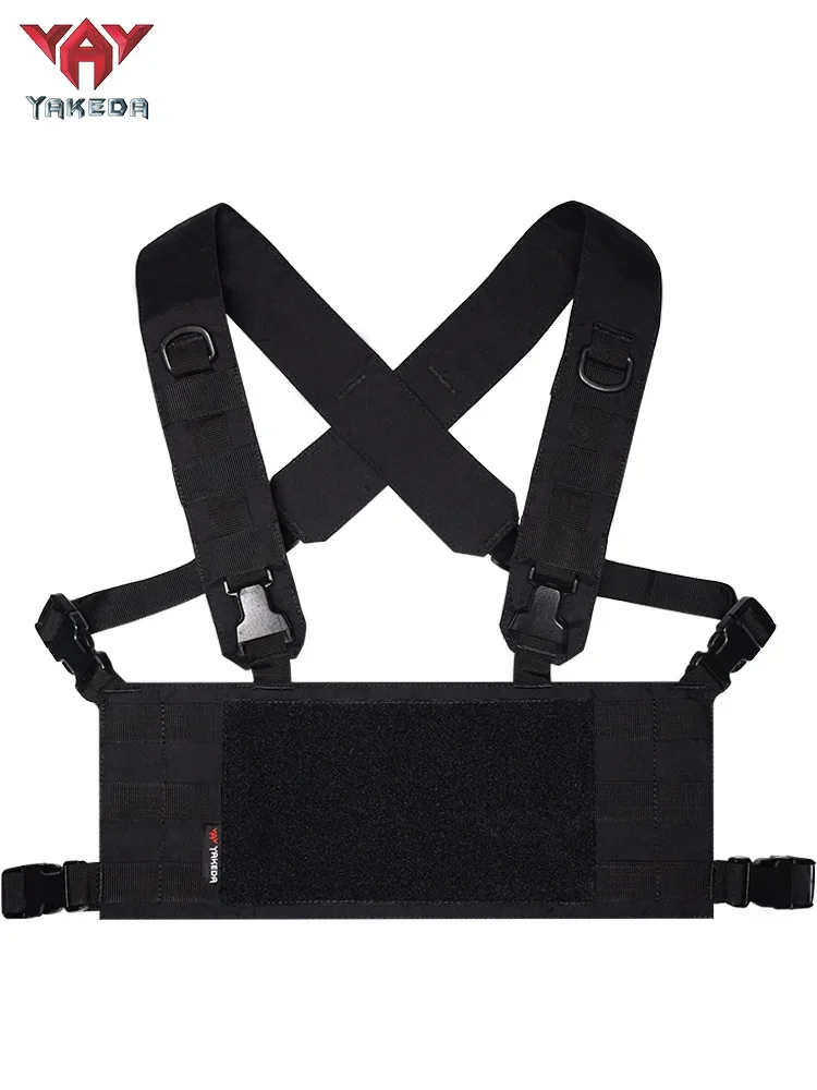 Mini plataforma de pecho táctica YAKEDA con hebillas UTX, mini plataformas de pecho micromodulares Molle