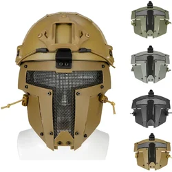 Máscara protección facial airsoft táctica – Resistente impactos