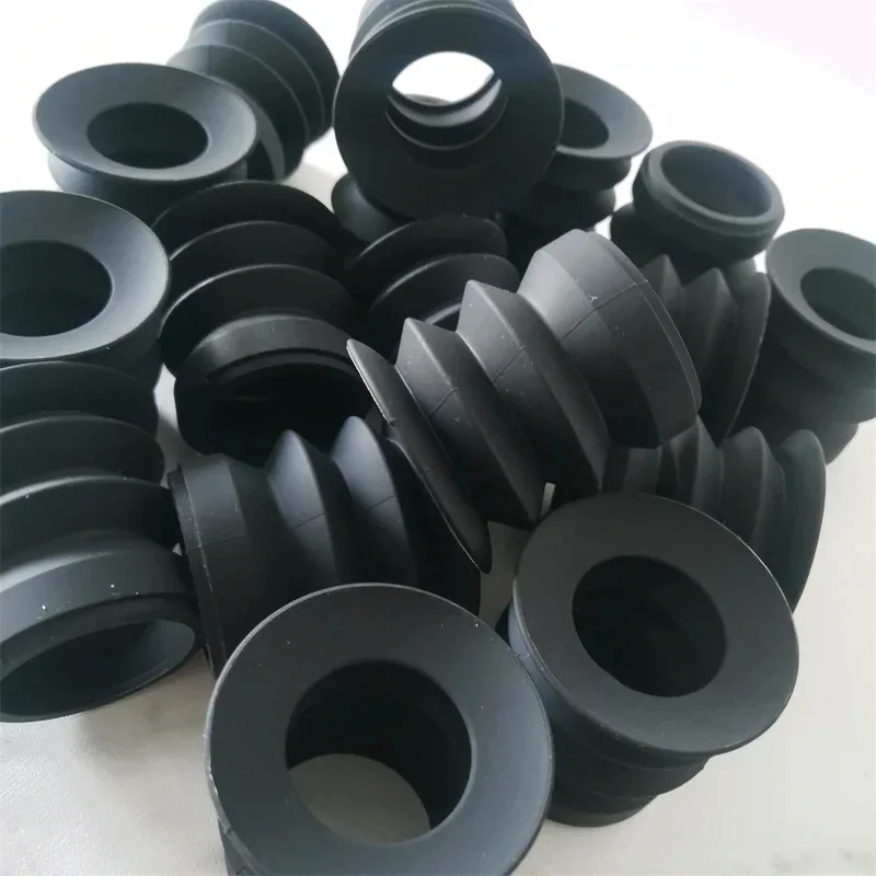 Protectores oculares de goma tácticos, copas oculares de goma flexibles para visión nocturna, mira telescópica, mira telescópica, 10 Uds. - imagen 2