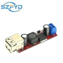 Módulo LM2596 DC-DC reductor 5V con doble USB y protección integrada
