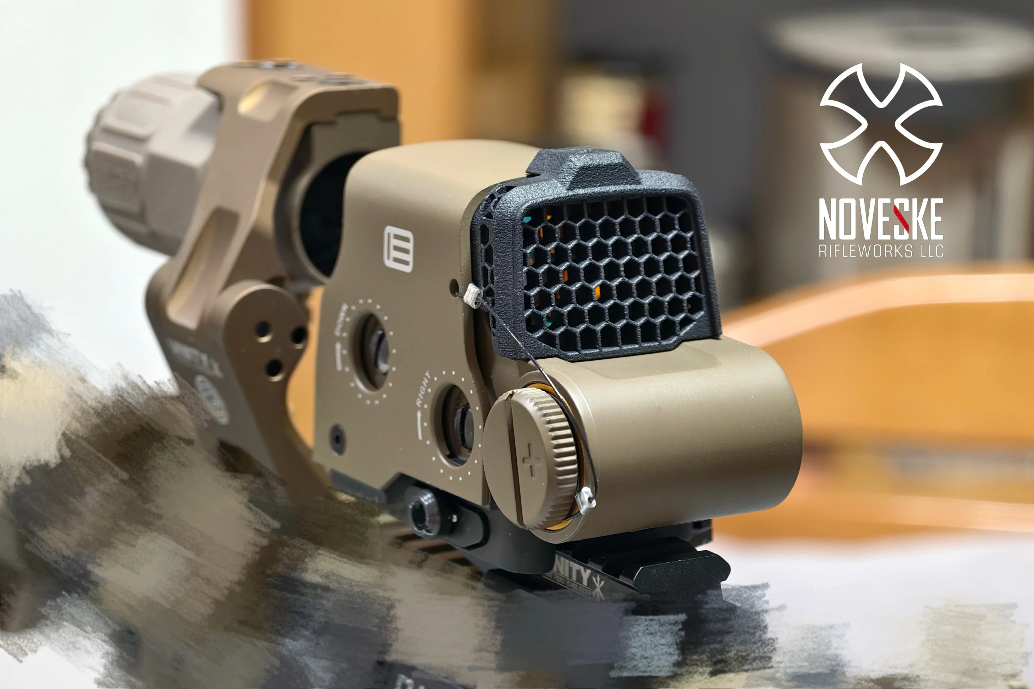 Cubierta mate táctica/cubierta de sombra de panal modelo de alta definición para 558 EXPS3 - imagen 2