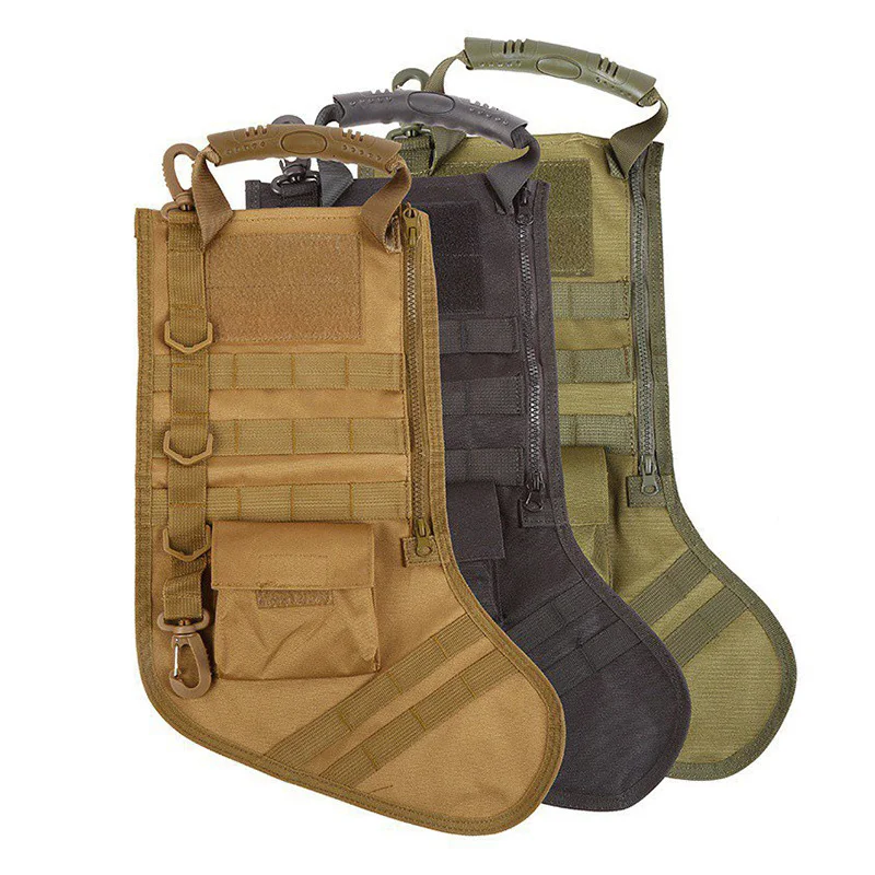 Tactical Molle Christmas Stocking Bag Dump Drop Pouch Utility Hanging Christmas Socks Gift Pack Magazine Storage Pouch - imagen 3