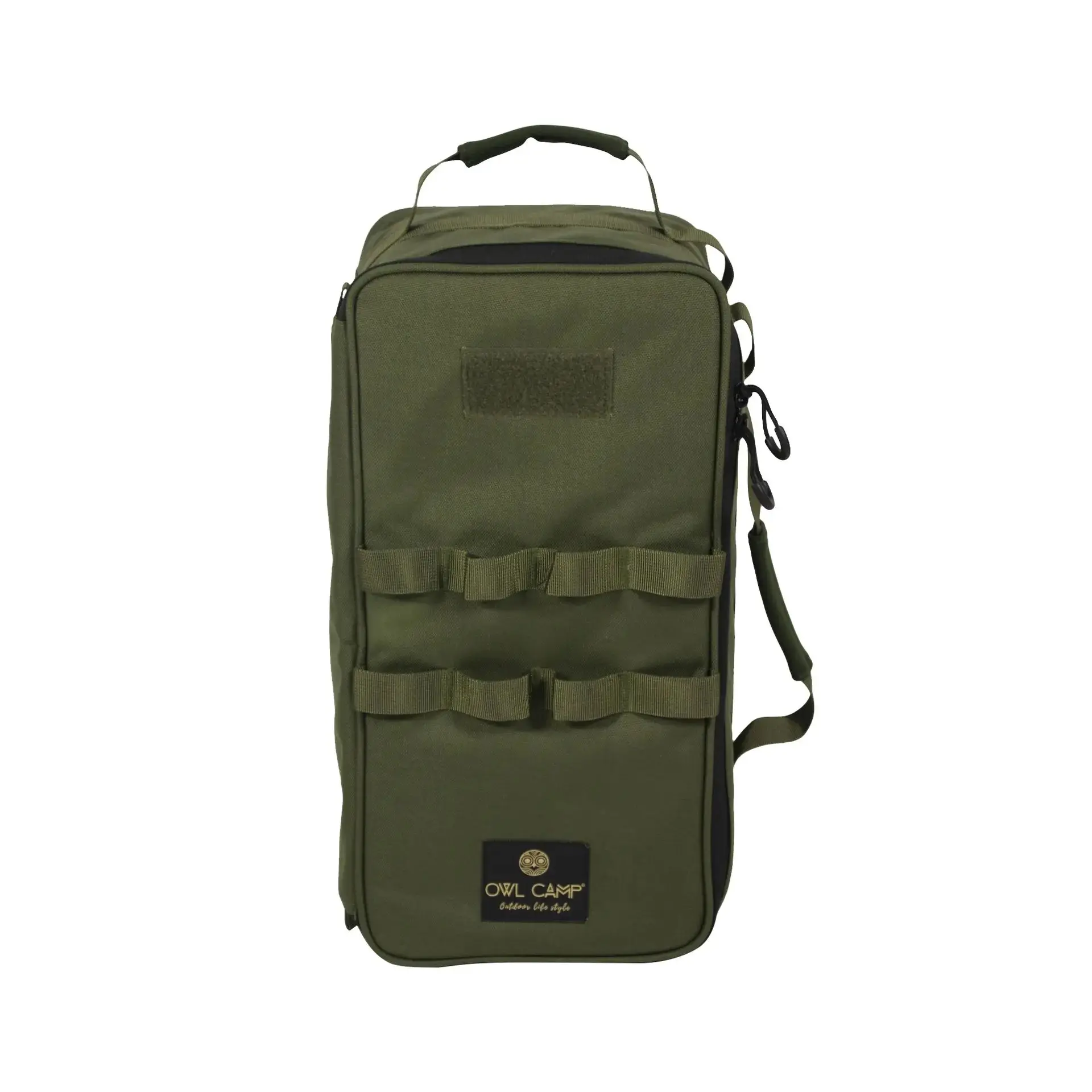 Estuche de almacenamiento táctico de camuflaje de gran capacidad, bolsa de almacenamiento multifuncional para acampar, campamento de búho - imagen 5