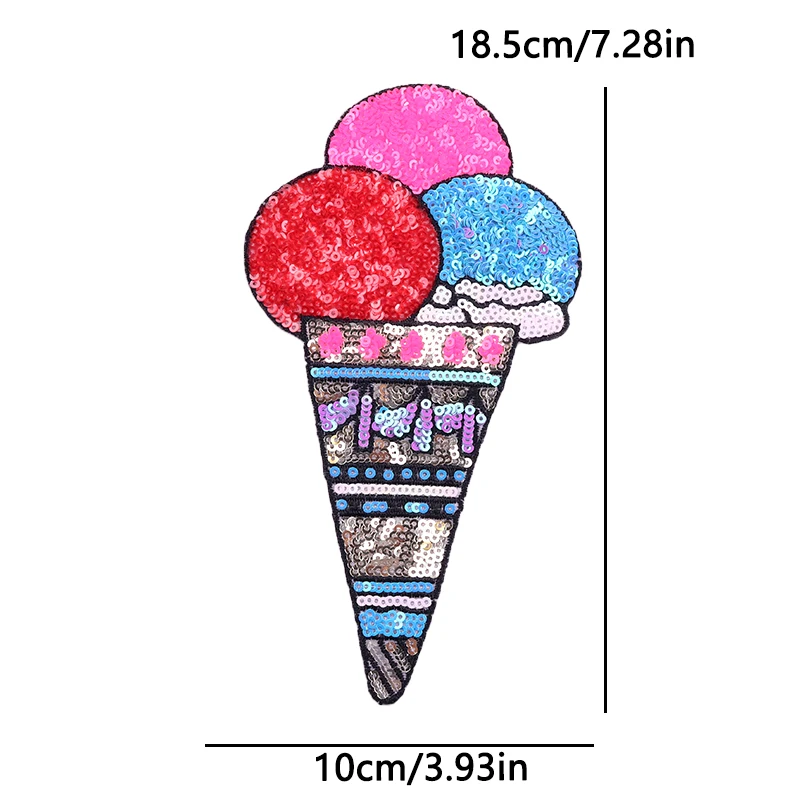 Parches de lentejuelas grandes de Feliz Navidad para ropa, parche de hierro para árbol de Navidad de Reno para decoración, insignia de regalos de Carnaval de alegría - imagen 4