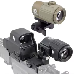Lupa táctica Eotech 3X, unidad 2,26, elevador óptico de montaje rápido para alcance G33 G43 558, mira telescópica holográfica de punto rojo
