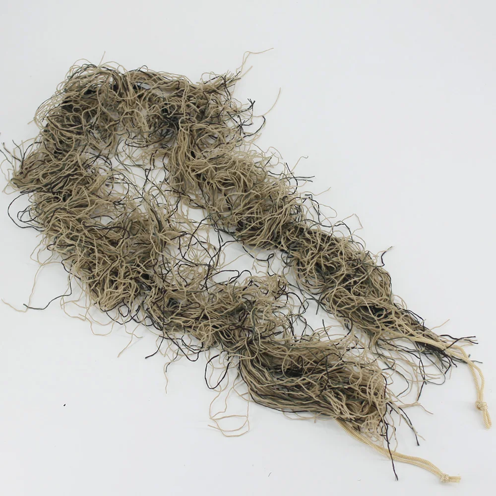 Funda de cuerda para Rifle de francotirador 3D, cubierta de traje de camuflaje Ghillie para Paintball Airsoft CS - imagen 5