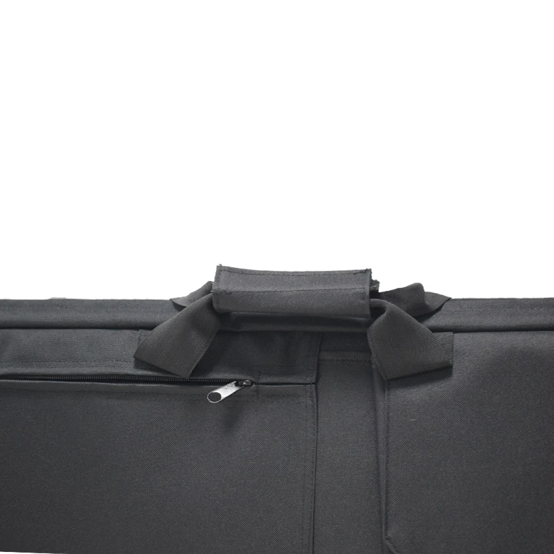 Juego de bolsa protectora portátil cuadrada para escopeta de caza al aire libre de 85CM y 100CM en color arena negra - imagen 5