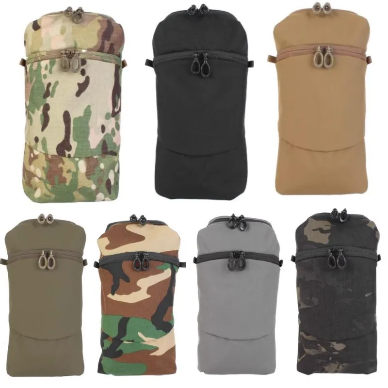 Bolsa de tablero MOLLE vertical para deportes al aire libre 12X5 para artículos varios