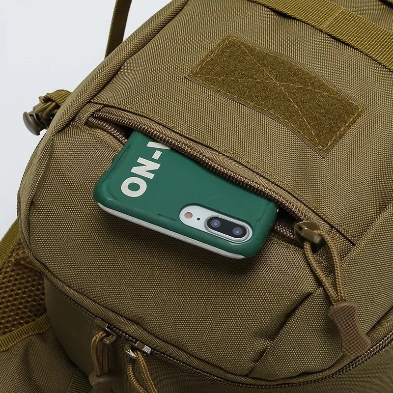 Mochila táctica para exteriores para hombre, morral impermeable de 20l para viaje, deporte, Camping, pesca, caza - imagen 3