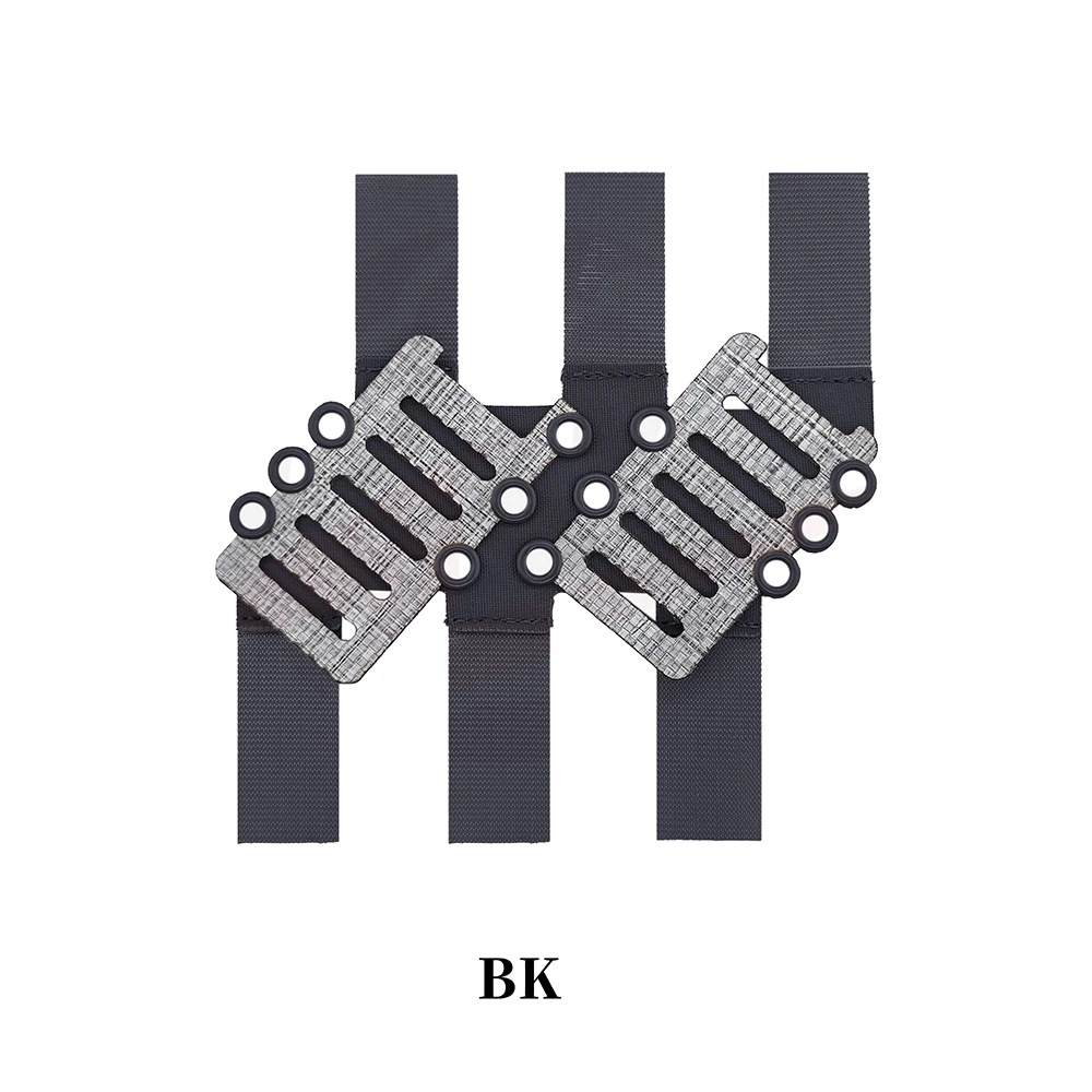 Cintura táctica de doble fila 40 °   Accesorio de correa de placa adaptadora cónica MOLLE en ángulo - imagen 4