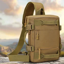 Chest bag táctico MOLLE multiusos – Outdoor, pesca y senderismo