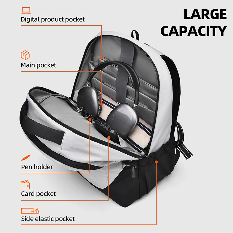 Mochila deportiva para Fitness, Yoga, gimnasio, viajes al aire libre, viaje de negocios, entrenamiento, mochila para estudiantes, portátil, libros, mochila escolar, bolsas de almacenamiento - imagen 3