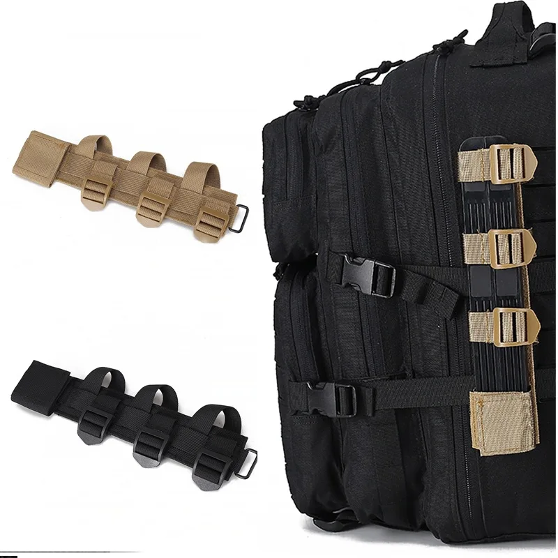 Funda táctica cuchillo recto K con correa de retención MOLLE - imagen 2