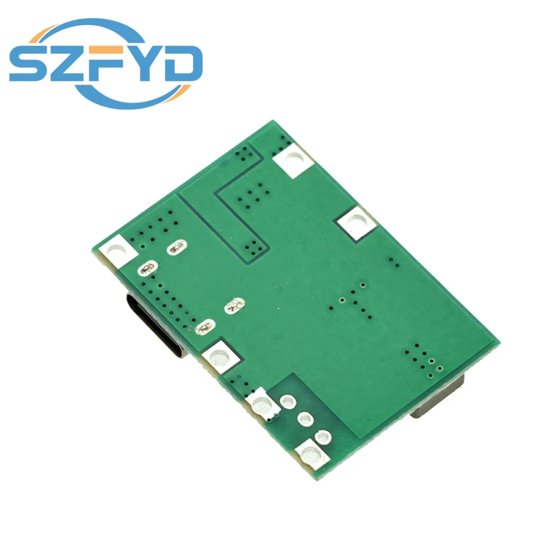 Módulo de refuerzo de DC-DC tipo C TP4056, placa de alimentación de descarga de cargador, DC4.3-27V, módulo de refuerzo de carga, piezas de Kit DIY, 1-10 Uds. - imagen 4