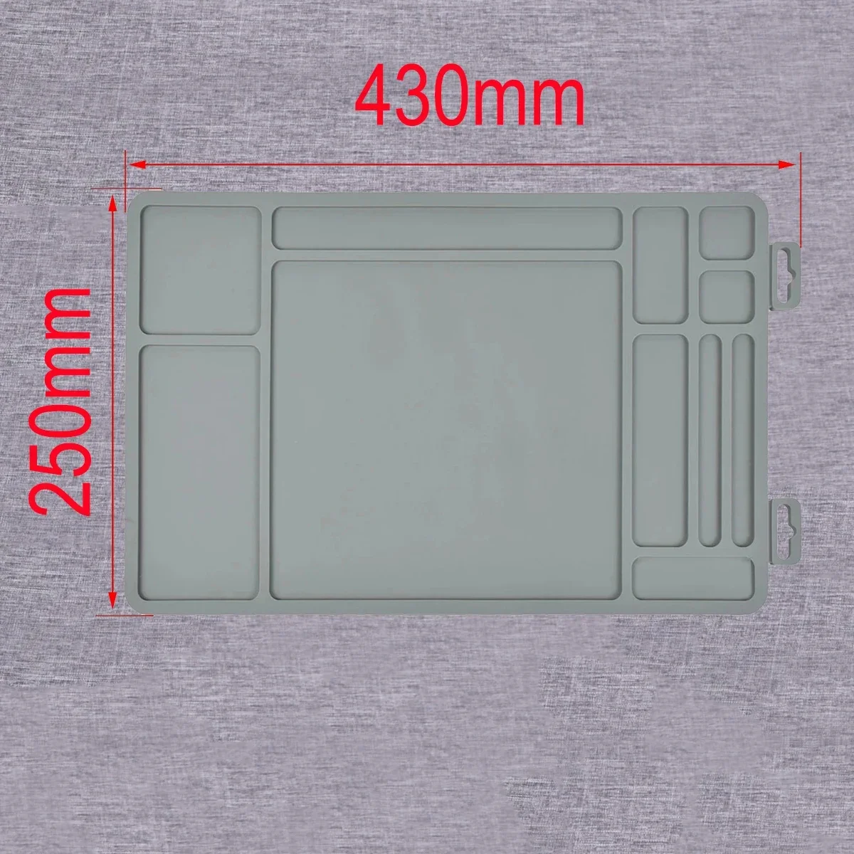Estera de limpieza de pistola de mantenimiento de goma antideslizante Universal para G17 G19 G43 Taurus G2C 1911 CZ-75 HK USP - imagen 2