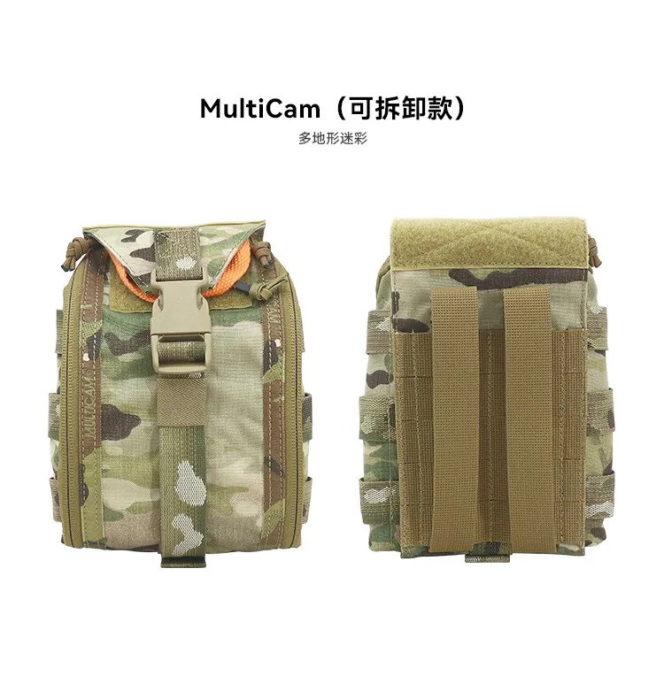 SSO Bolsa médica táctica MOLLE – Kit trauma para equipo militar - imagen 4