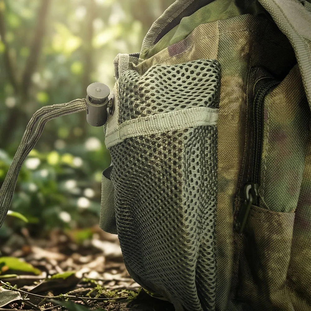 Bolso táctico bandolera MOLLE resistente al agua para caza y senderismo