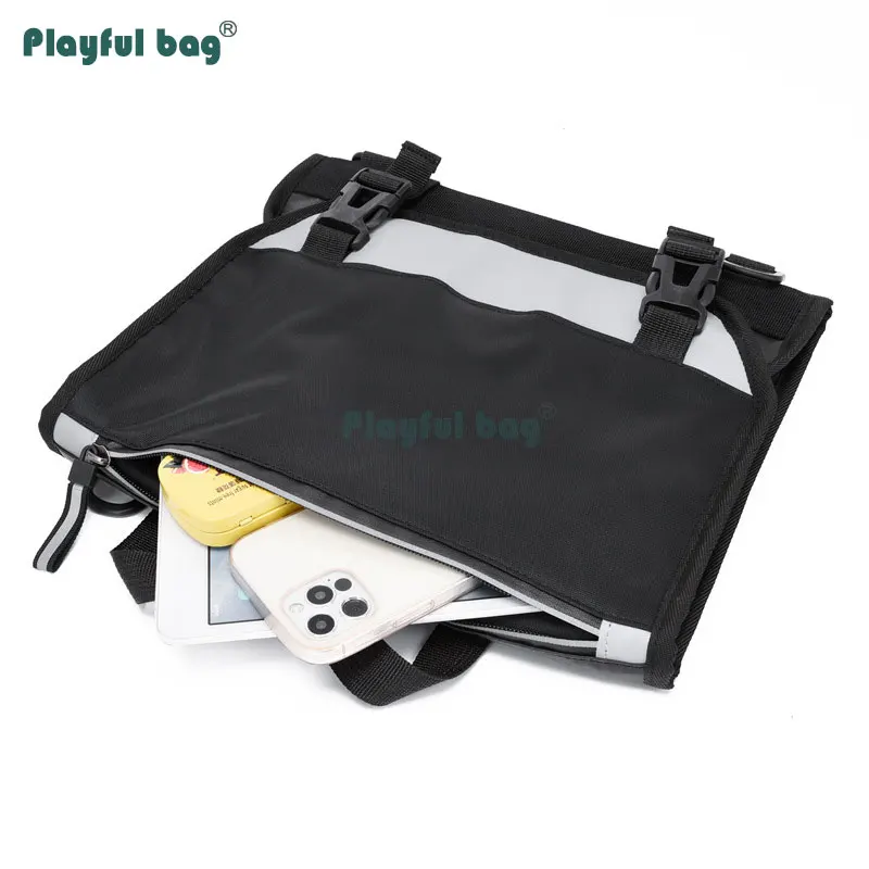 Bolsa de almacenamiento especial para monopatín, mochila ligera, impermeable, resistente al desgaste, paquete de almacenamiento de doble balancín AMB265 - imagen 4