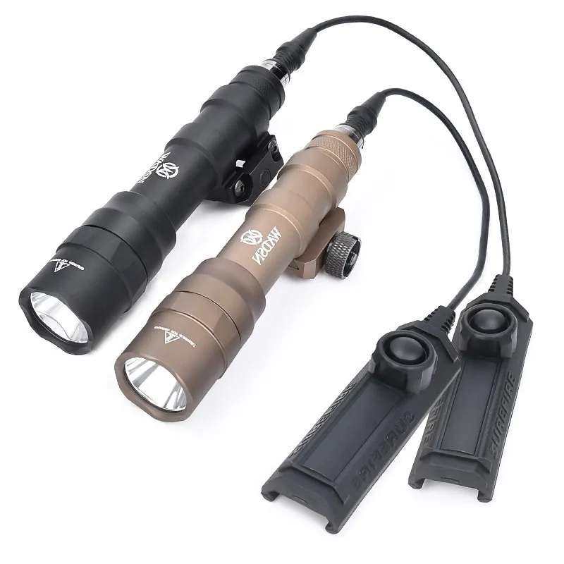 Linterna táctica M600 M600DF WADSN de alta potencia, 1400 lúmenes, luz LED de explorador para riel de 20mm, accesorios para arma de caza y Airsoft - imagen 2