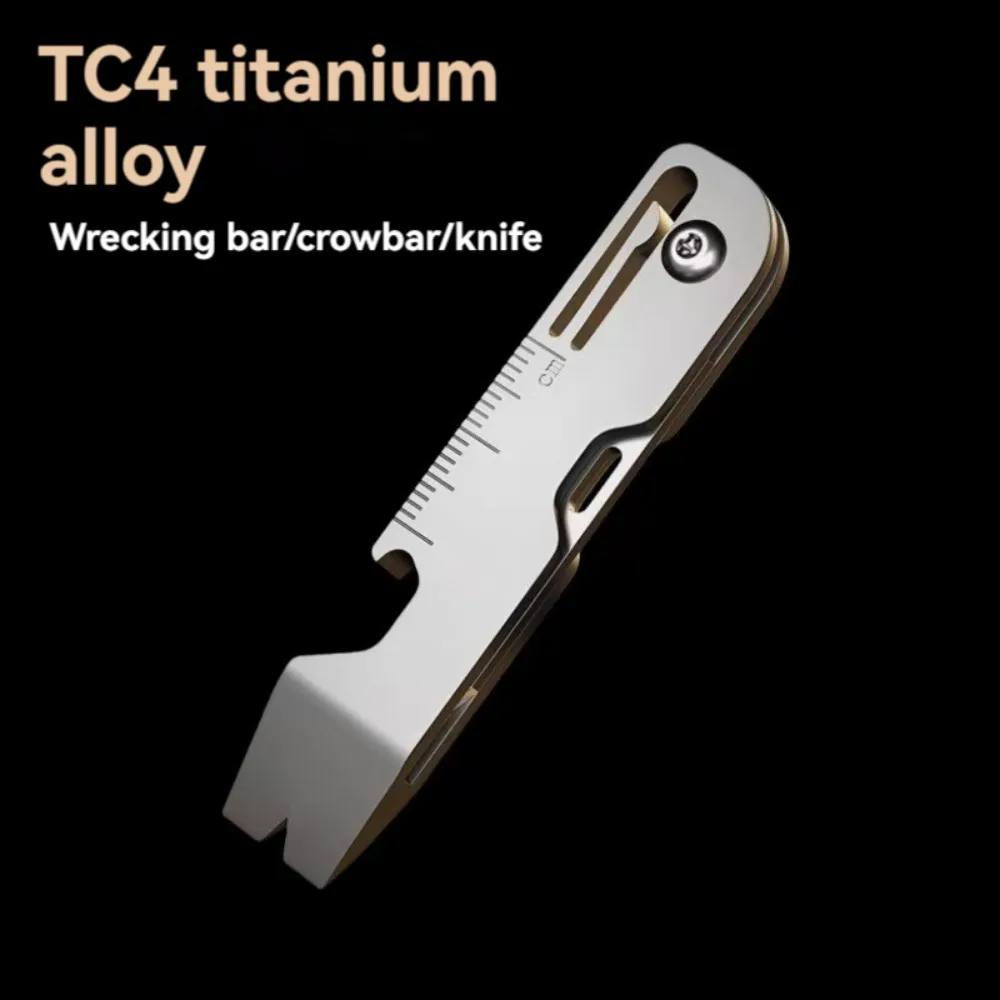 Llavero cuchillo titanio EDC multifuncion abrebotellas - imagen 2