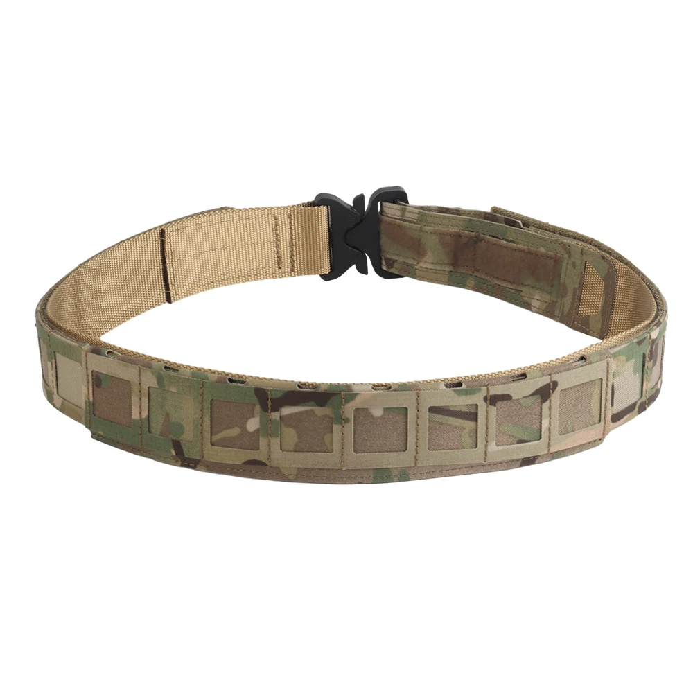 PHC Cinturón táctico camuflaje de nailon resistente con hebilla - imagen 5